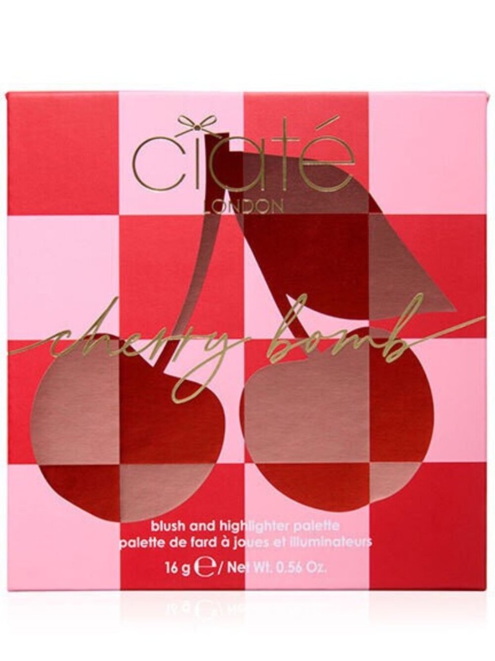 CIATE LONDON Cherry Bomb Blush and Highlighter Palette
